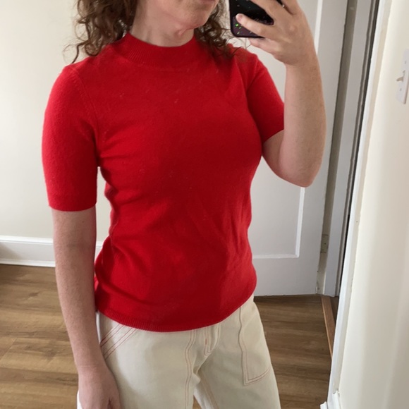 diane von furstenberg mock neck sweater - Picture 3 of 4